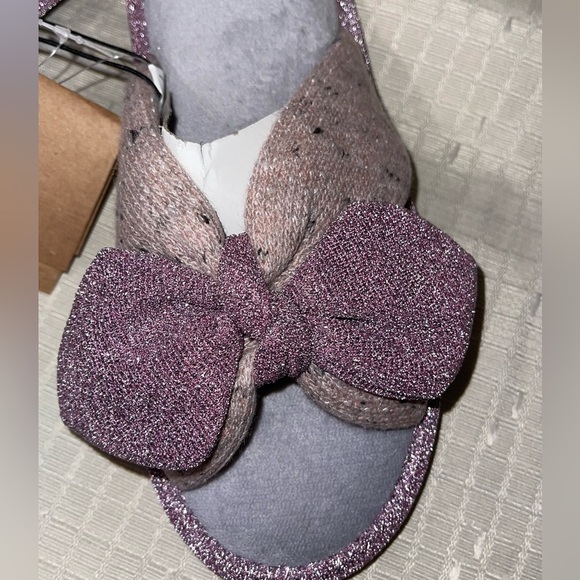 LongBay Purple Glitter Slippers - Picture 2 of 4